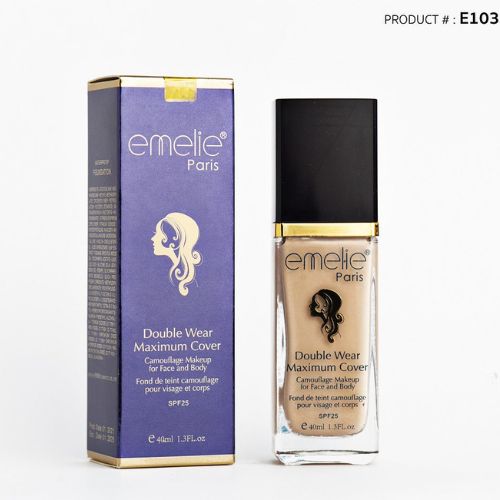 Emelie Double Wear Maximum Cover Foundation SPF25 ? Face & Body ? Shade 1