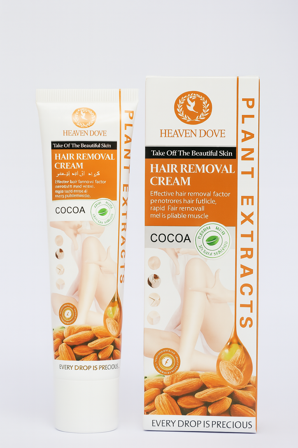 Heaven Duve Hair Removal Cream 100g ? Smooth & Gentle Skin Care for Easy Hair Removal