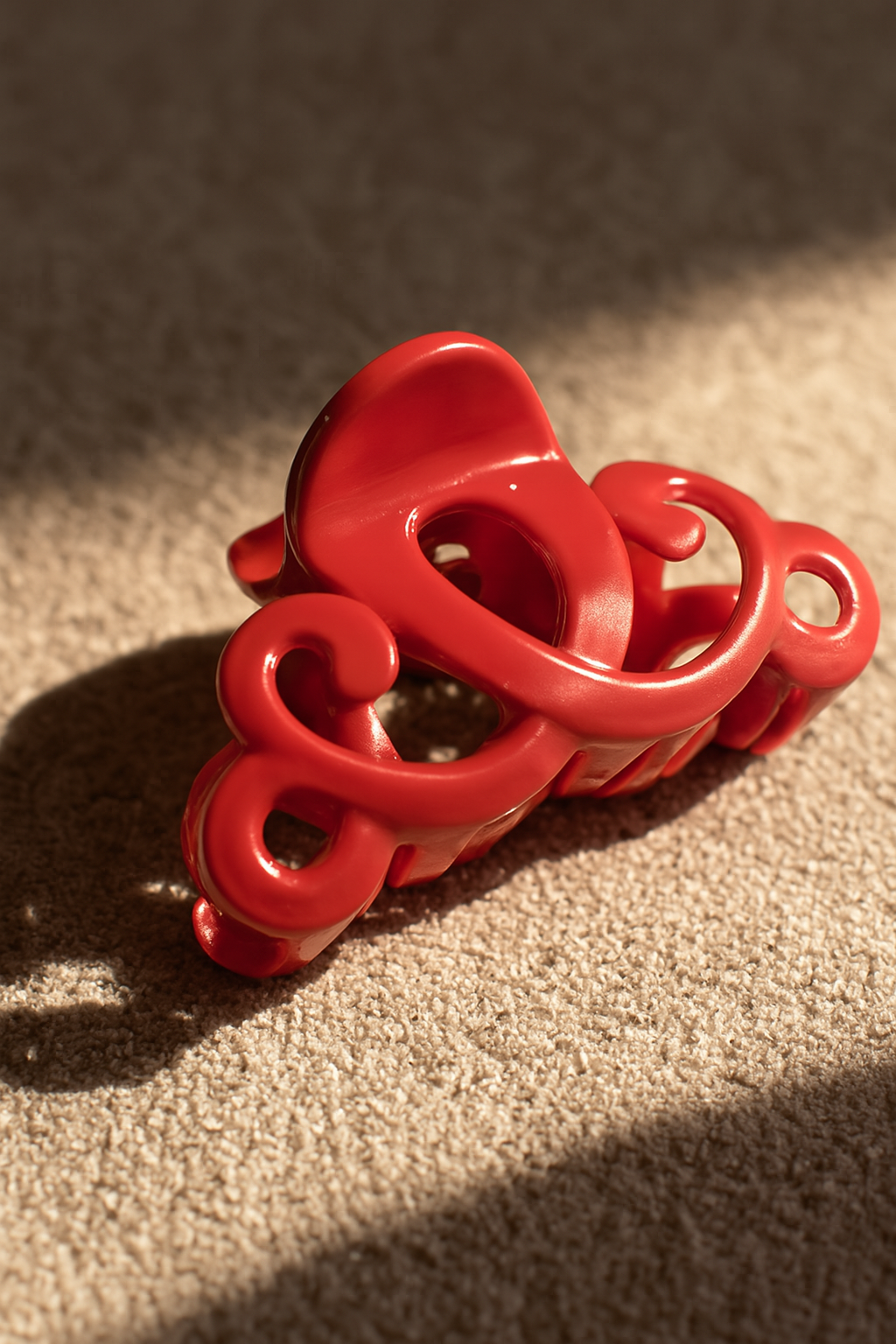 Large Plastic Hair Catchers ? 6-Piece Set for Girls, Multiple Colors