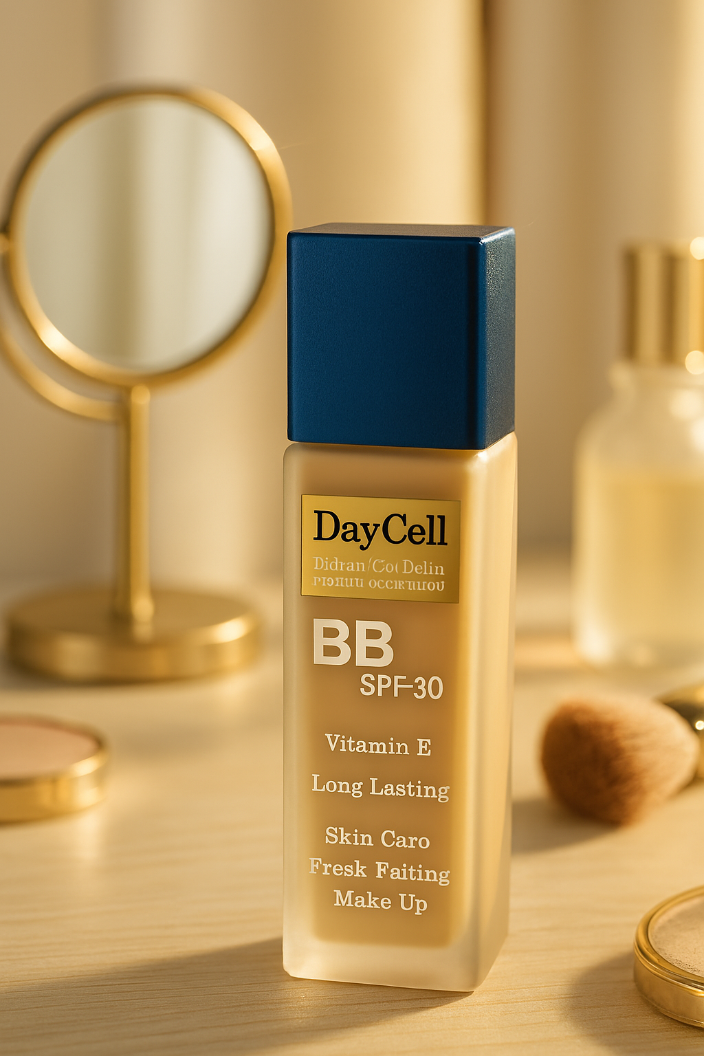 Day Cell Foundation ? Lightweight, Long-Lasting Liquid Base for Smooth Coverage, Natural Radiant Finish, Oil Control, Flawless Look & All-Day Comfort for All Skin Types