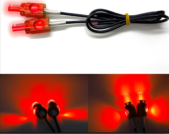 Motorbike Universal Mini LED Indicator & Number Plate Light ? Super Bright 12V 1W Aluminum Waterproof Signal Lamp ? Long-Lasting, Energy-Efficient Motorcycle & Car Lighting Accessory