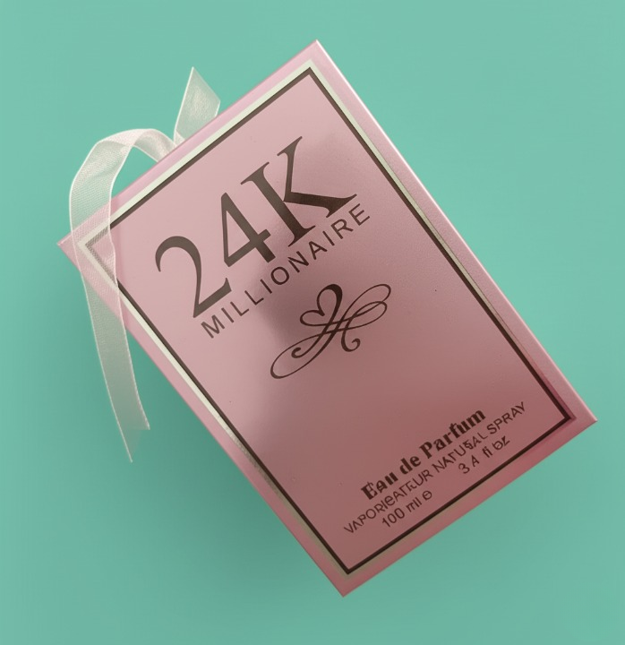 24K Millionaire Perfume for Women ? Premium Long Lasting Eau de Parfum, Luxury Fragrance with Rich Floral & Fruity Notes, Elegant Scent That Lasts Up to 5 Hours (100ML)