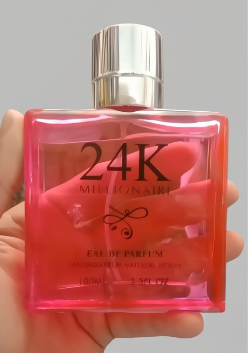 24K Millionaire Perfume for Women ? Premium Long Lasting Eau de Parfum, Luxury Fragrance with Rich Floral & Fruity Notes, Elegant Scent That Lasts Up to 5 Hours (100ML)