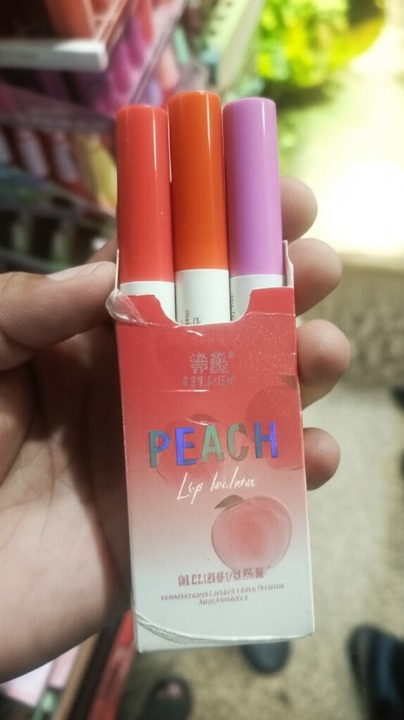 3 In 1 Shijing Peach Lip Balm ? 3-in-1 Moisturizing, Hydrating, Protective & Nourishing Lip Care with Vitamin E ? Natural Peach Flavor, Organic, Vegan & Cruelty-Free