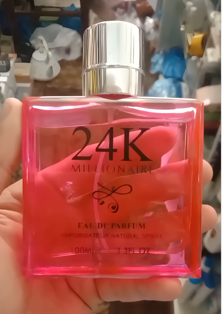 24K Millionaire Perfume for Women ? Premium Long Lasting Eau de Parfum, Luxury Fragrance with Rich Floral & Fruity Notes, Elegant Scent That Lasts Up to 5 Hours (100ML)