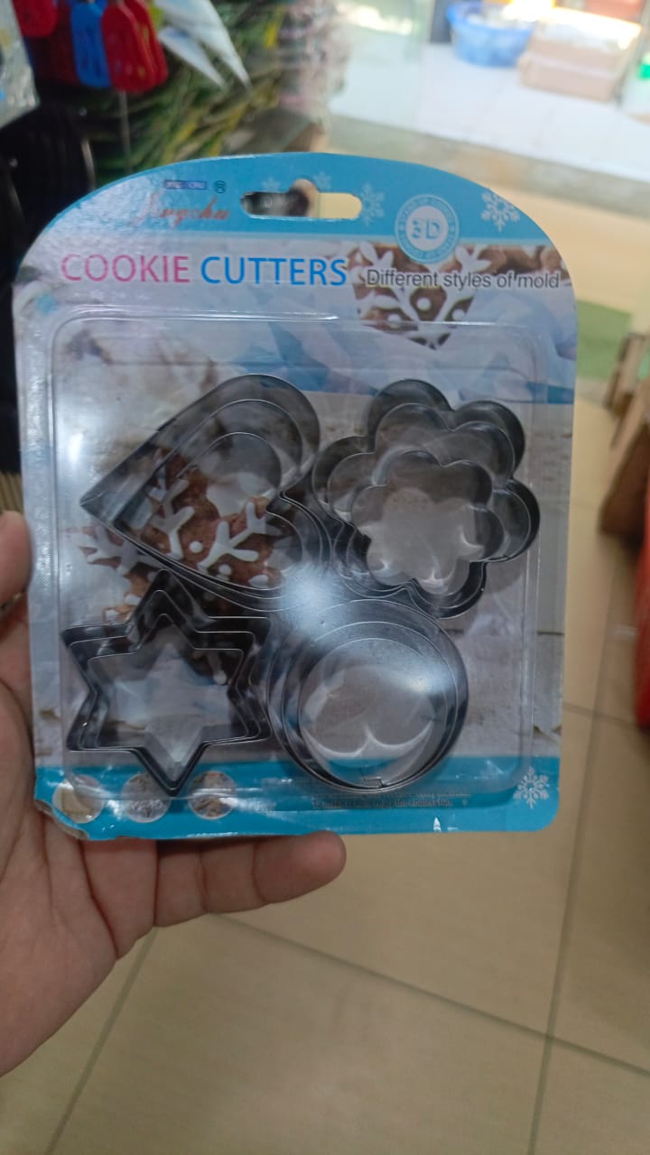 12-Piece Stainless Steel Cookie Cutter Set ? 4 Assorted Shapes for Baking, Pastry, and Crafts