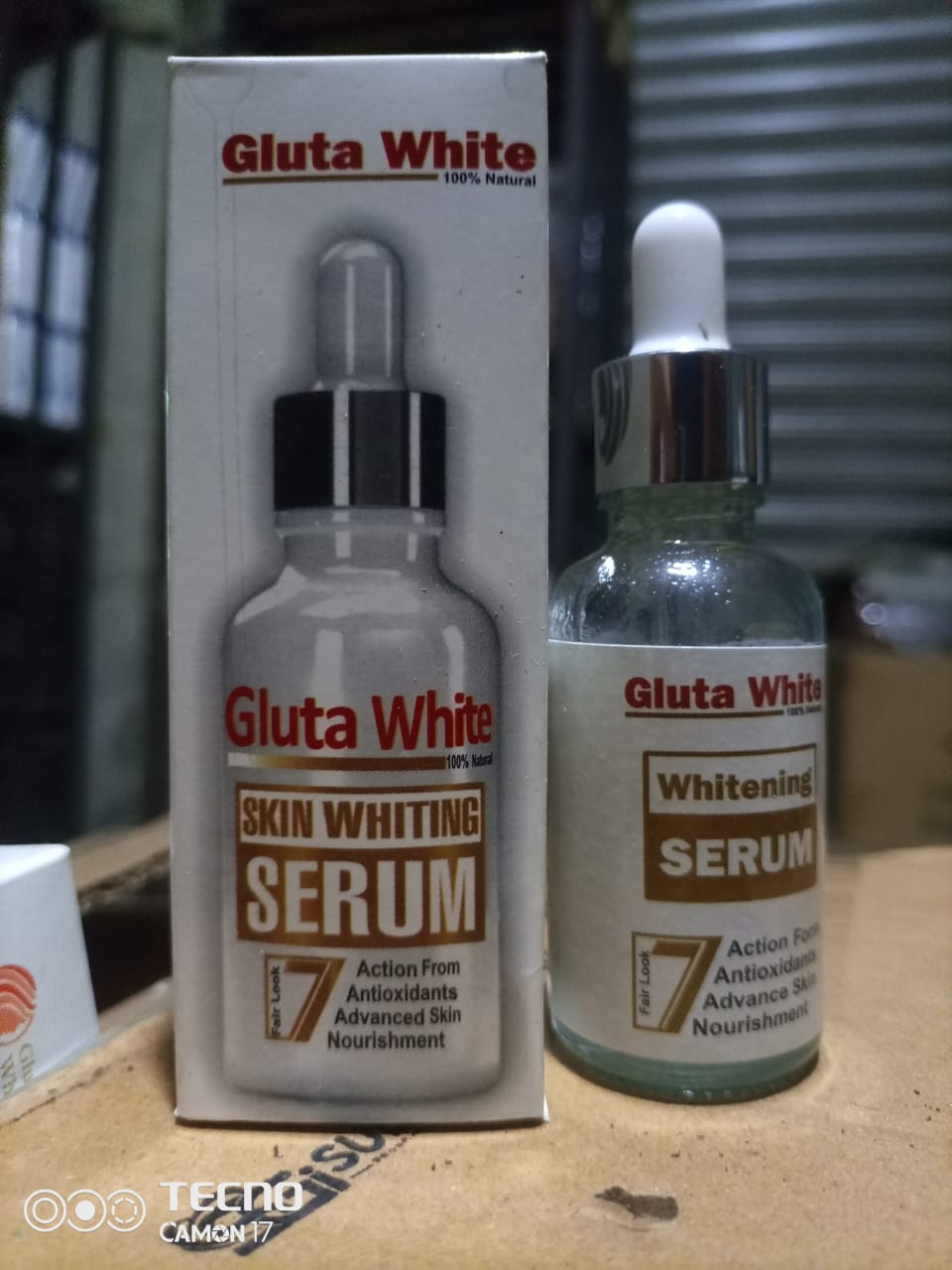 Gluta White Face Glowing Serum | Glutathione-Based Brightening | Hydration & Antioxidant Protection 30 ml