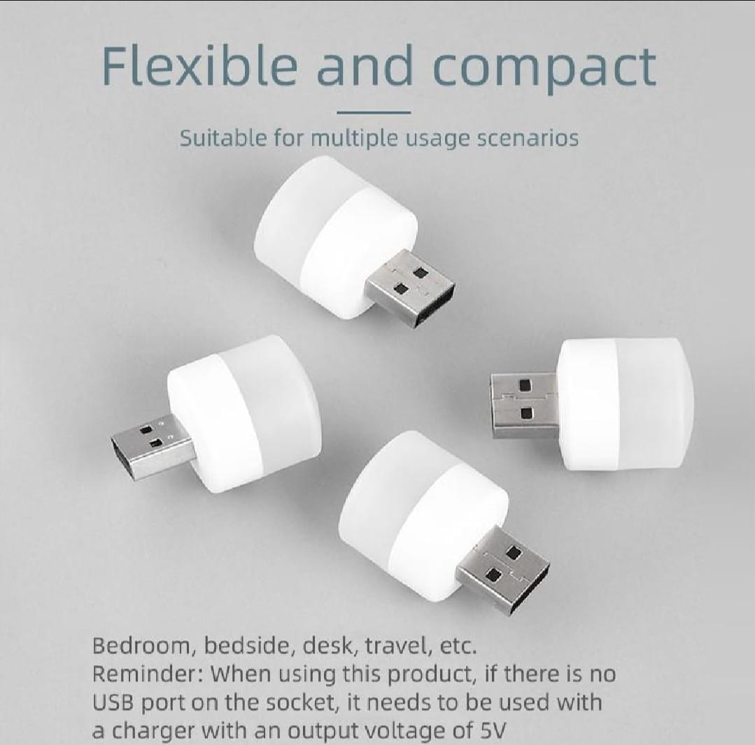 7 Pcs Mini USB LED Light Bulbs ? Portable Plug-in Night Lamps for Laptops, Power Banks & USB Ports