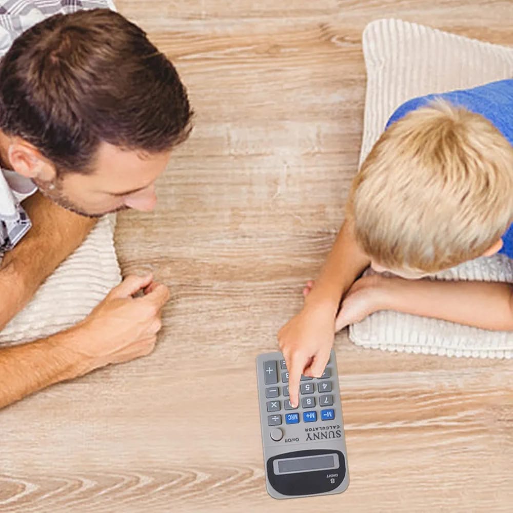 Electric Shocking Fake Calculator ? Funny Prank Toy Gadget for Adults & Teens, Ideal for Holidays, Halloween, Birthdays, and Party Tricks