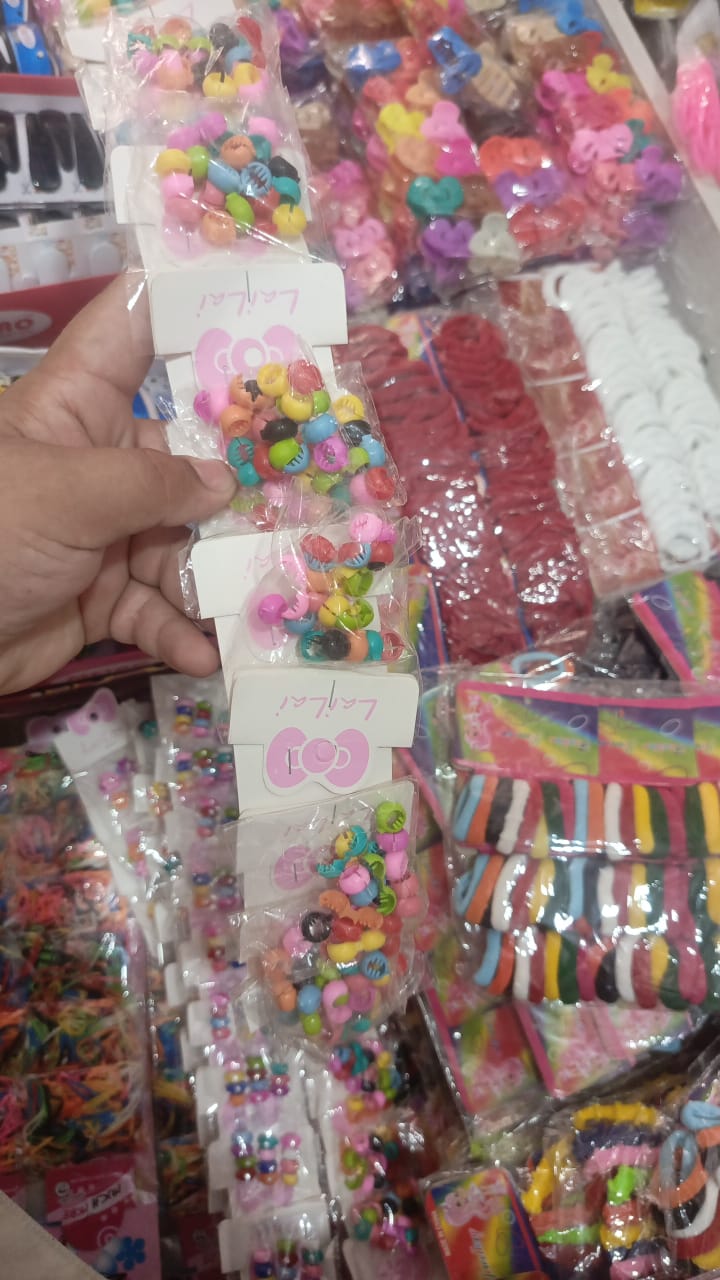 30 PCS Baby Girls Hairpins ? Cute Candy Color Mini Hair Clips & Hair Braids Beads Set (Random Color)