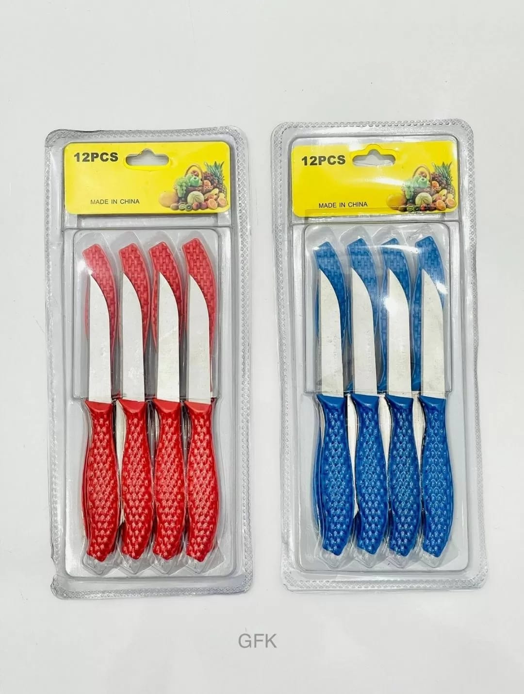 12Pcs Mini Stainless Steel Knife Set ? Compact 14.5cm Carbon Steel Knives for Daily Cutting & Chopping (Random color)