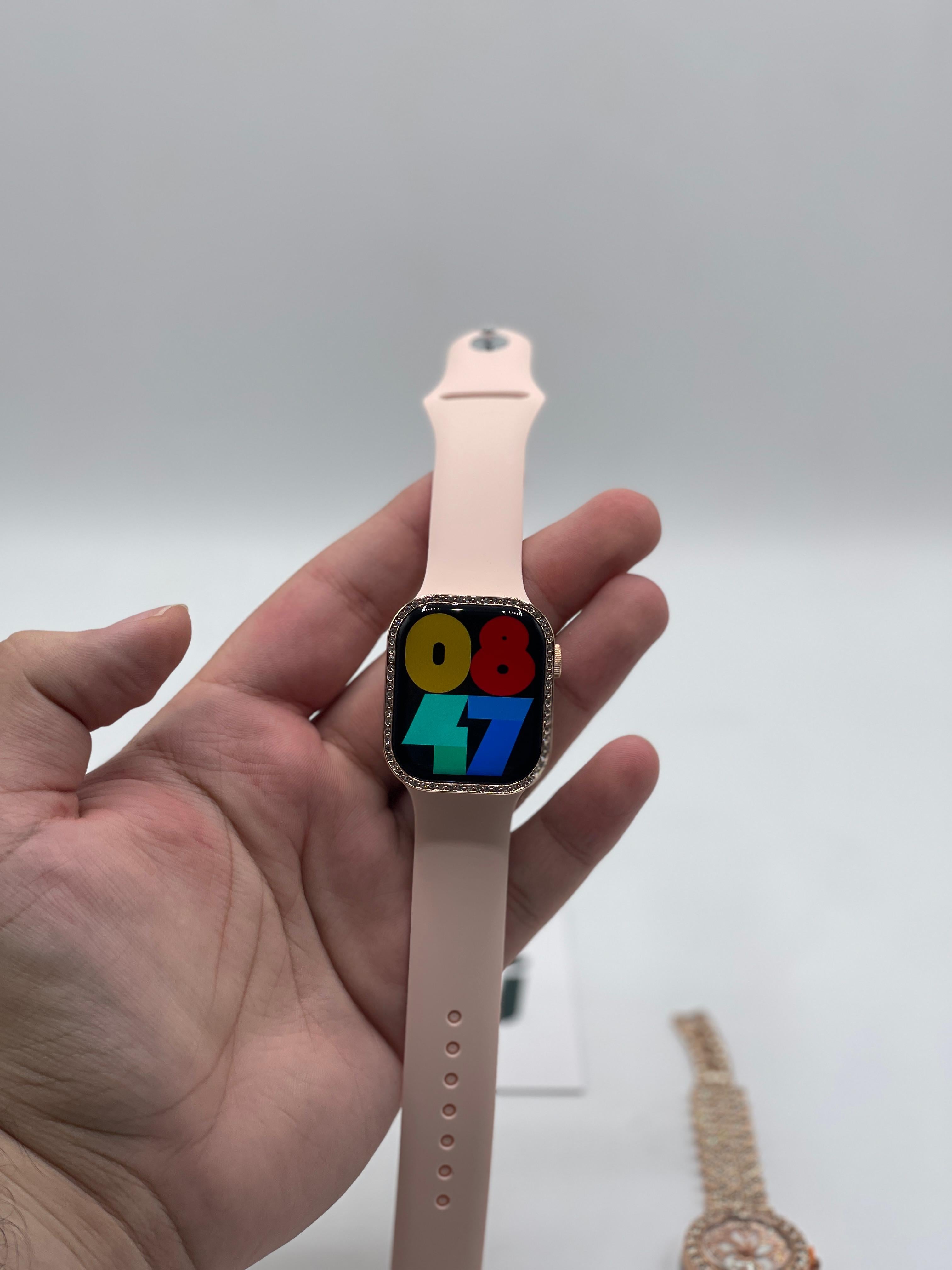 Mi Ni ZW10 DO Elegant Diamond Series Smartwatch ? Bluetooth Calling, Health Monitor, 2-in-1 Women's Smart Watch