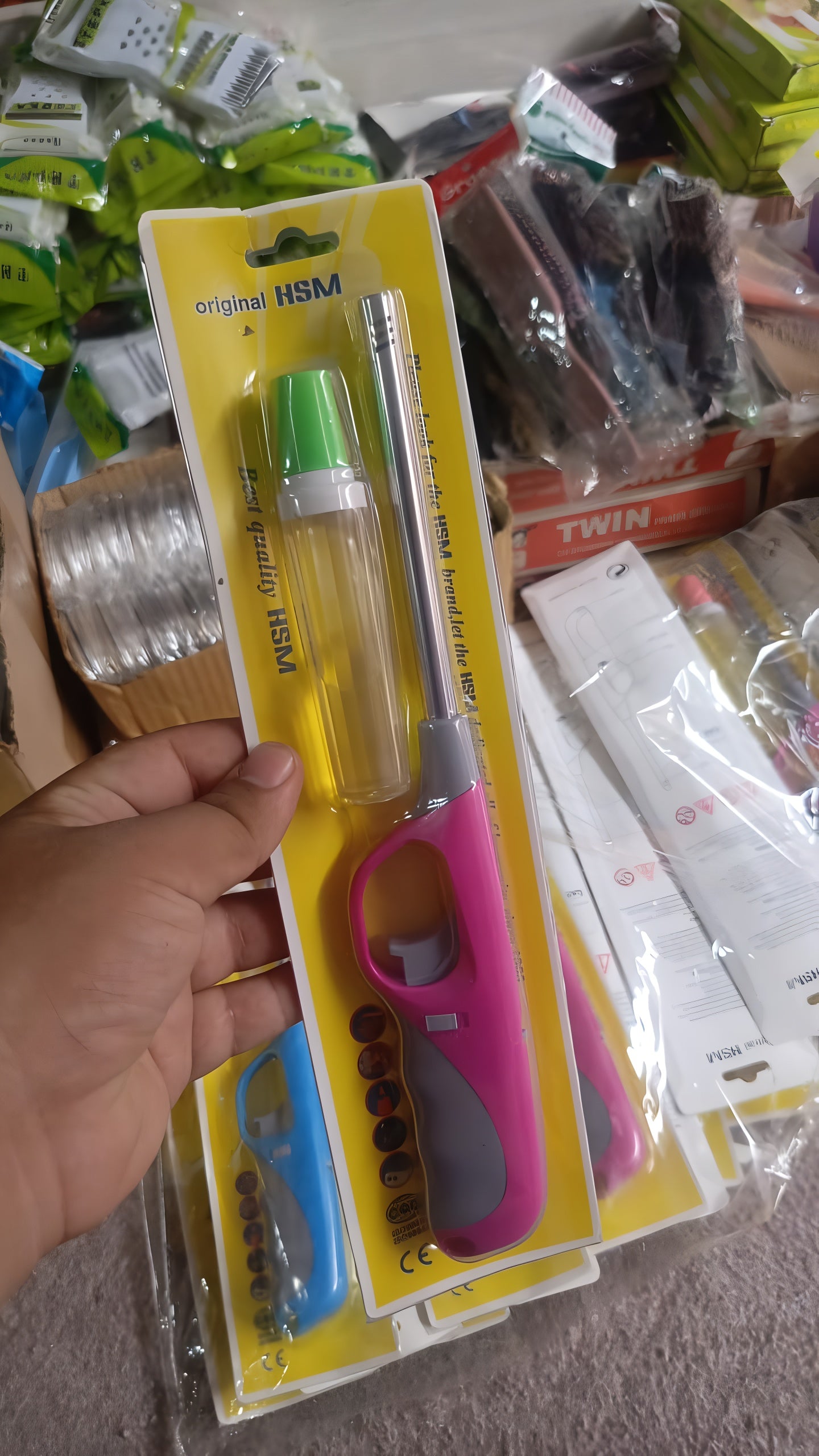 Electronic Refillable Gas Lighter for Kitchen, Stove, Candle, Camping, and Outdoor Use ? Durable Butane Ignition with Easy Refill Design, Portable and Eco-Friendly Multipurpose Flame Lighter for Cooking, Grills, Fireplaces, and Travel (Random Color)