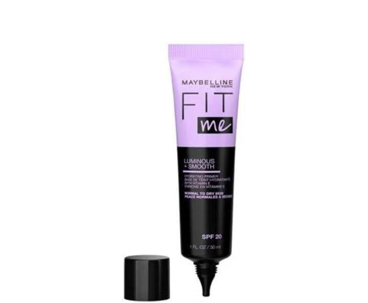 Maybelline Fit Me Luminous  Smooth Primer ? Hydrating Liquid Face Primer with SPF 20 ? 30ml