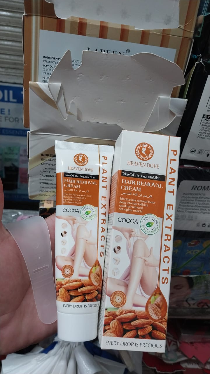 Heaven Duve Hair Removal Cream 100g ? Smooth & Gentle Skin Care for Easy Hair Removal