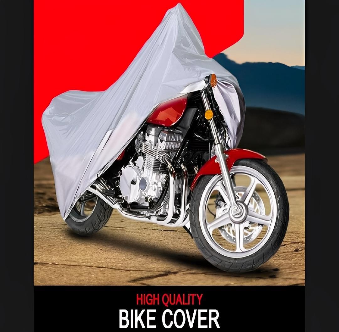 Bike Top Cover ? Water & Scratch Proof Parachute ? Fits CD70CC and 125CC Bikes (Random color)