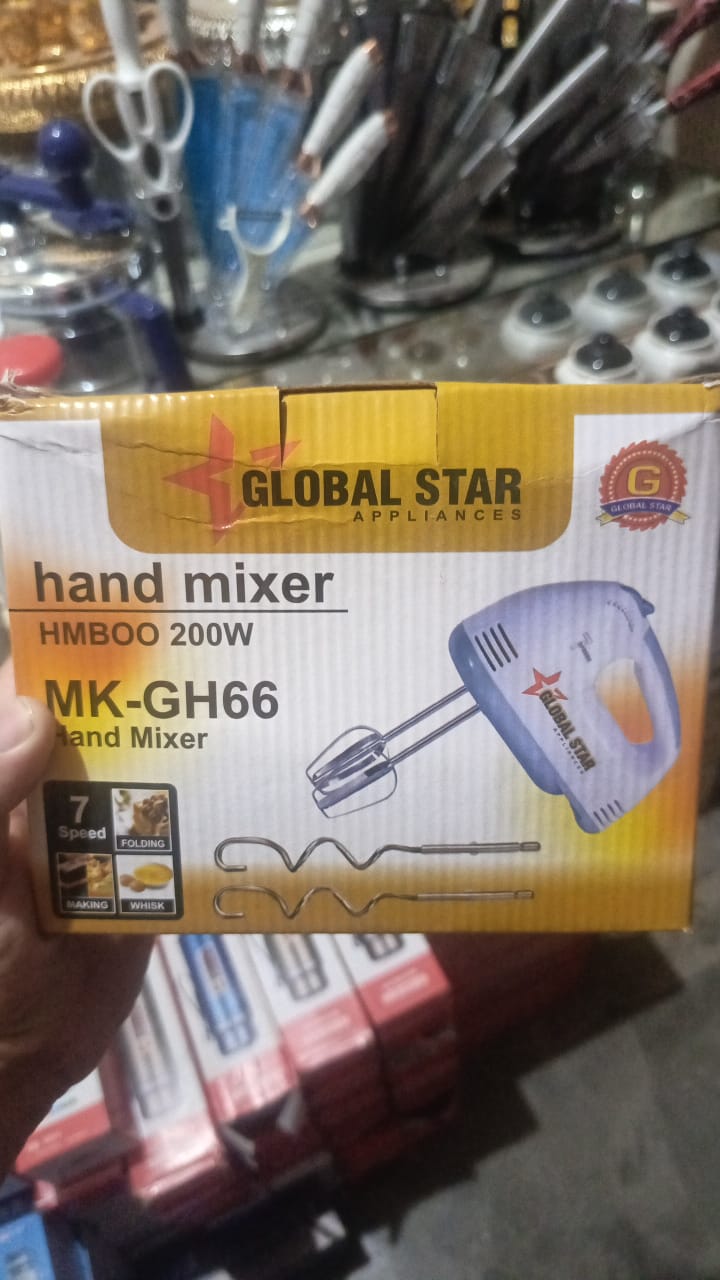 Electric Hand Mixer Beater Machine for Cake, Eggs & Baking - Handheld Egg Beater, Cake Mixer & Small Electric Mixer