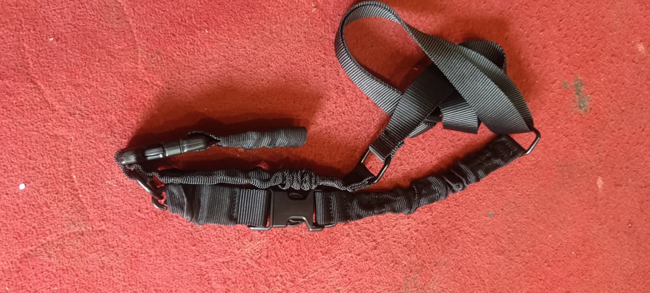 Durable Tactical Rifle Sling for Hunting & Training ? Adjustable, Bungee, Quick Detach