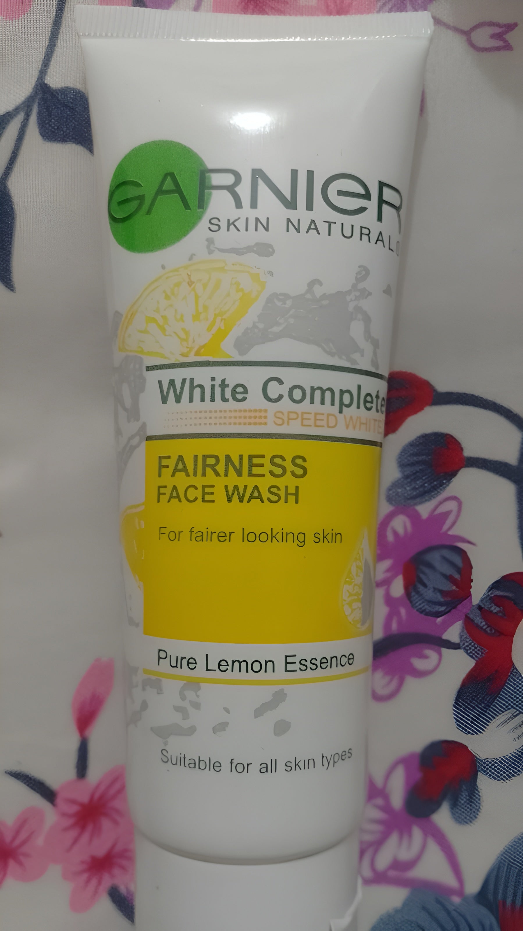 Garnier Pure Lemon Essence Face Wash ? 100g Brightening Daily Cleanser for Fresh, Oil-Free & Radiant Skin | Gentle Liquid Formula
