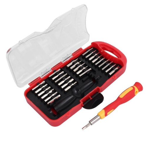 27-in-1 Multifunction Manual Screwdriver Set, Household Hardware -  Precision Screwdriver Set With 360° Rotating Handles