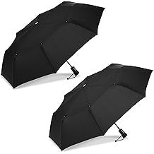 Compact Travel Umbrella with Windproof Design Gray Ghana