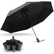 Compact Travel Umbrella with Windproof Design Gray Ghana