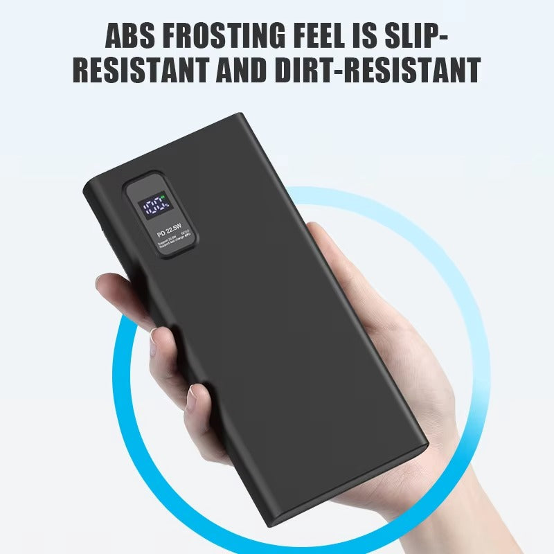10000mAh Power Bank ? PD Fast Charging with Digital Display & Full Capacity Backup (Random color)