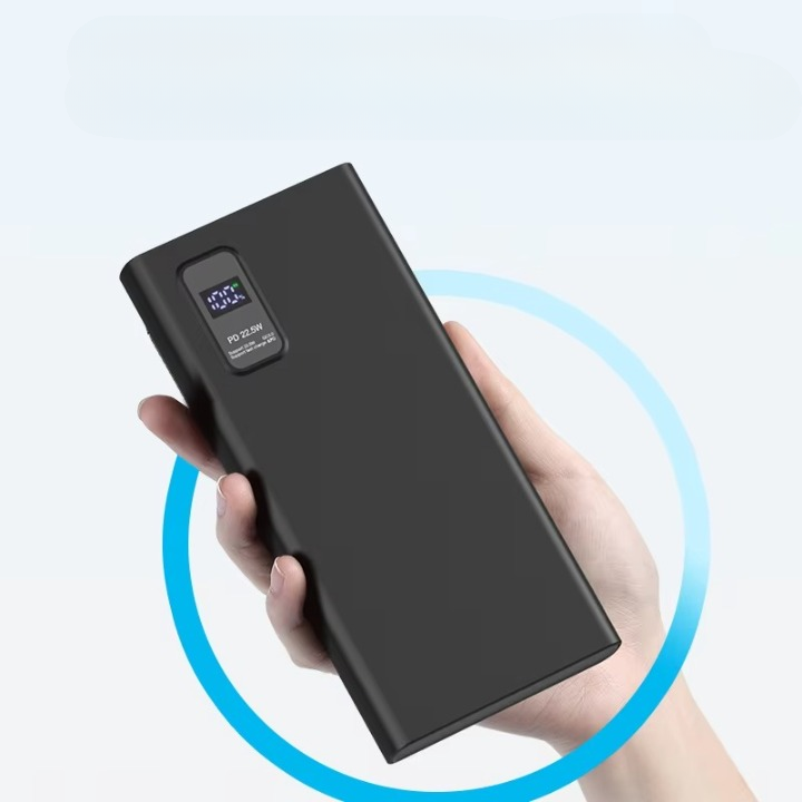 10000mAh Power Bank ? PD Fast Charging with Digital Display & Full Capacity Backup (Random color)