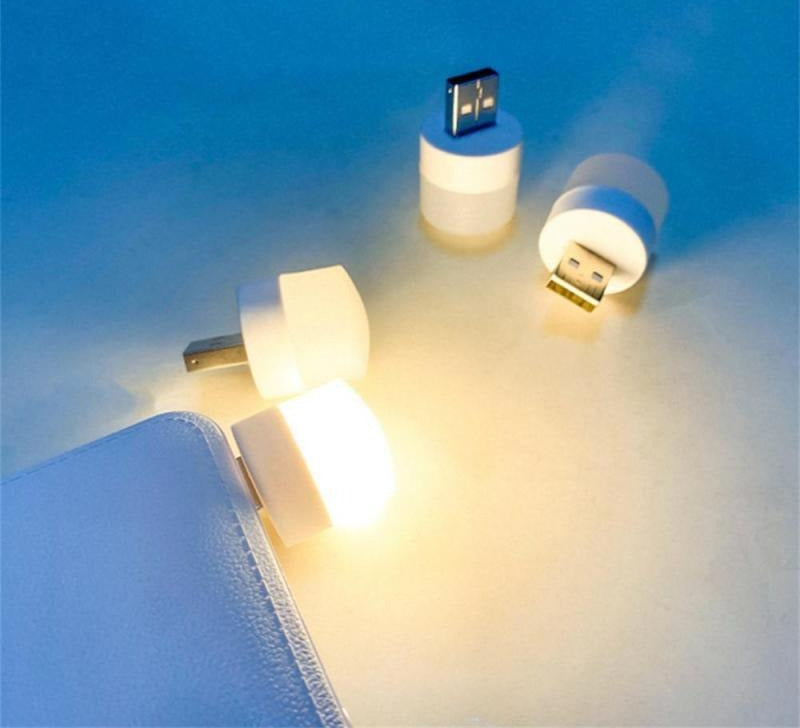 7 Pcs Mini USB LED Light Bulbs ? Portable Plug-in Night Lamps for Laptops, Power Banks & USB Ports
