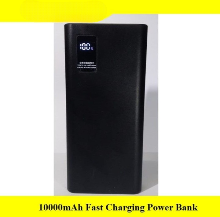 10000mAh Power Bank ? PD Fast Charging with Digital Display & Full Capacity Backup (Random color)