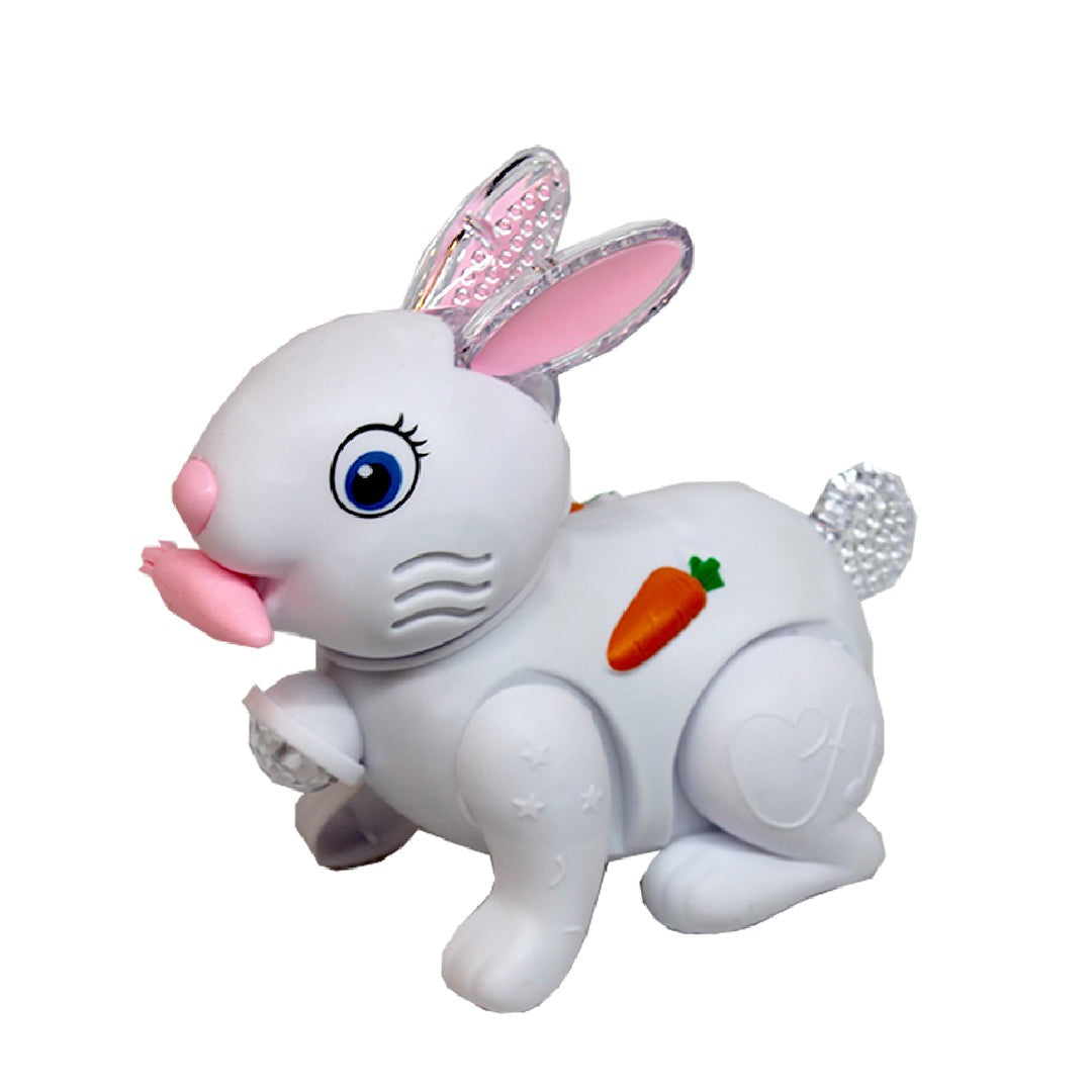Electric Rabbit Toy for Kids ? Light & Sound, Educational & Musical Play