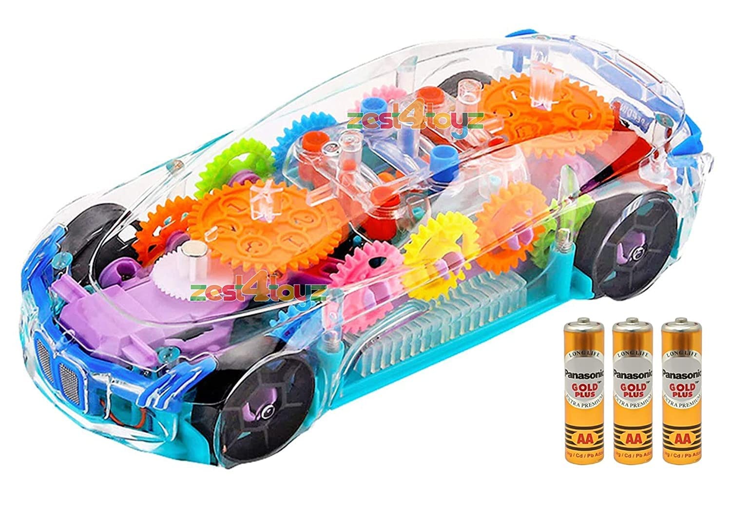 360° Rotating Future Musical Car Toy with Lights ? For Kids, Boys & Girls