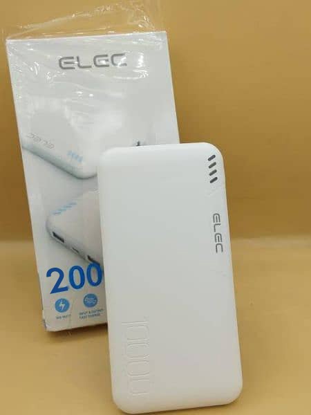 Elec 20000mAh Power Bank ? PD Fast Charging, High-Capacity Portable Charger