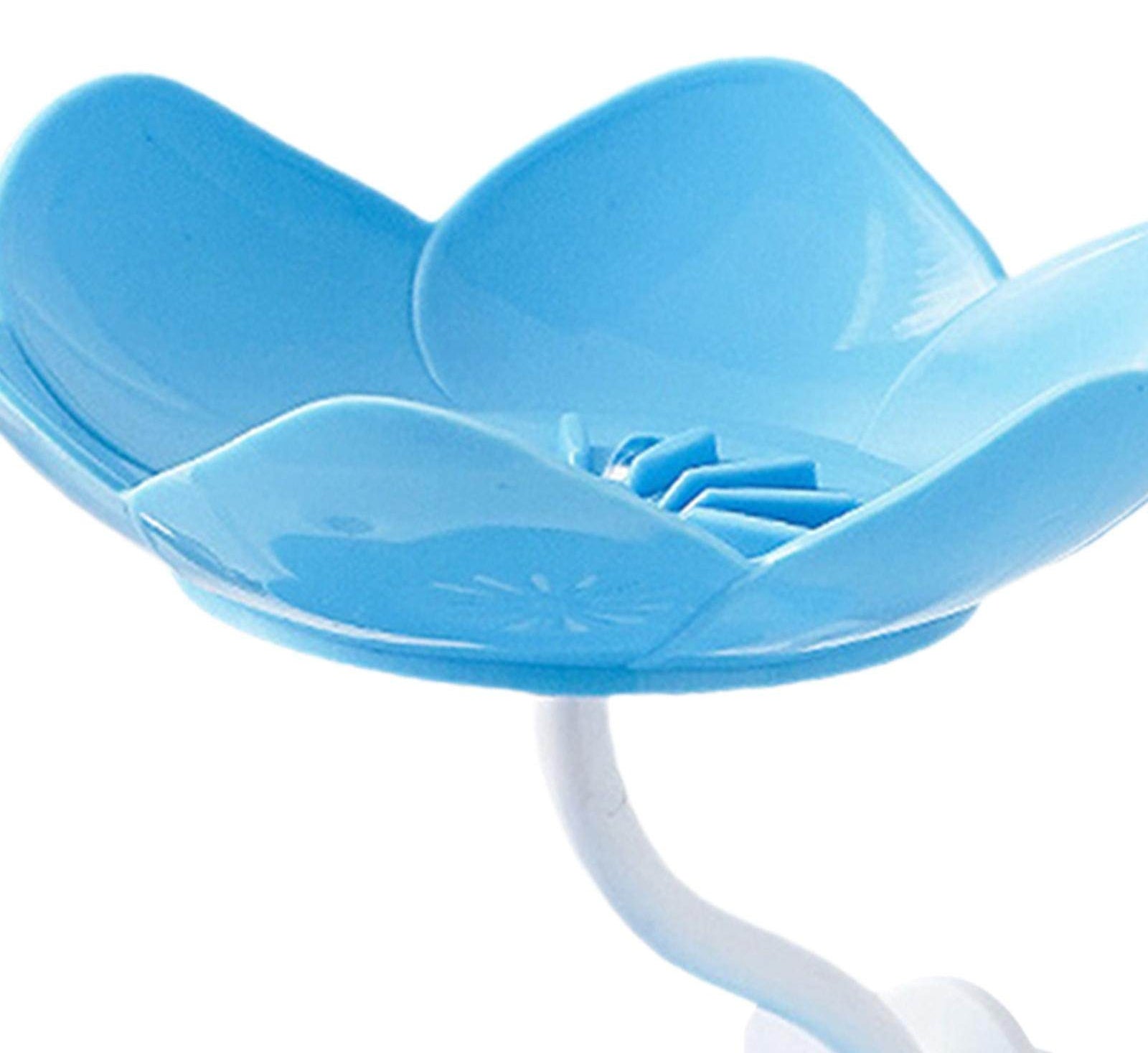 Lotus Flower Wall-Mounted Soap Holder ? Self-Draining Bathroom & Kitchen Organizer