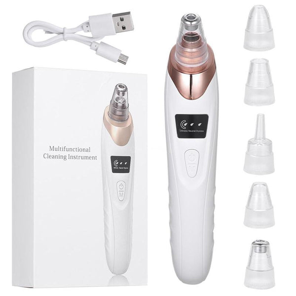 Blackhead Removal Machine Derma Suction Black Head Remover Machine - Acne Pore CleanerBlackhead Removal On Nose Pores Cleaning Machine