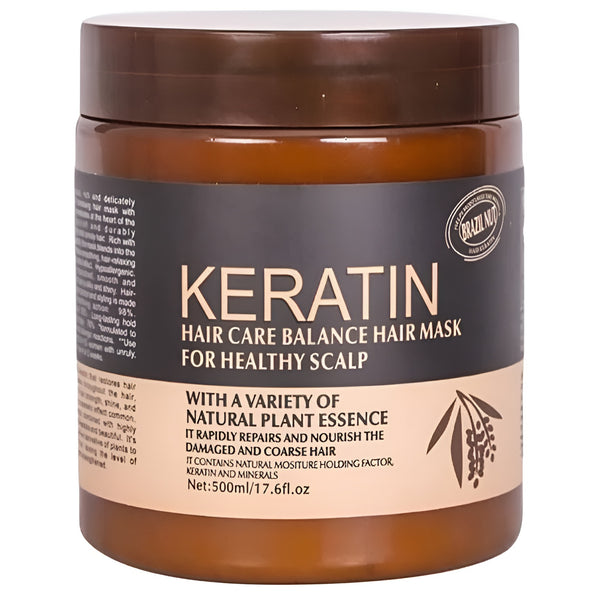 Brazil Nut Keratin Hair Care Balance Keratin Hair MaskKeratin Hair Care Balance Hair Mask for Healthy Scalp
