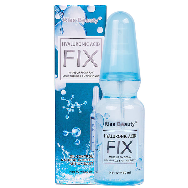 Kiss Beauty Hyaluronic Acid Fix Makeup Fix Spray | Hydration &amp; Antioxidant Protection 180 ml