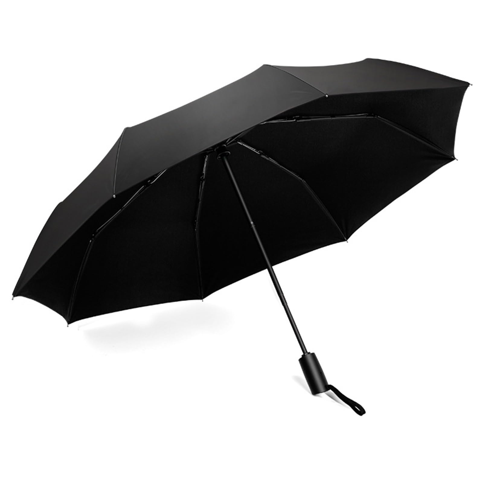 Compact Travel Umbrella with Windproof Design Gray Ghana