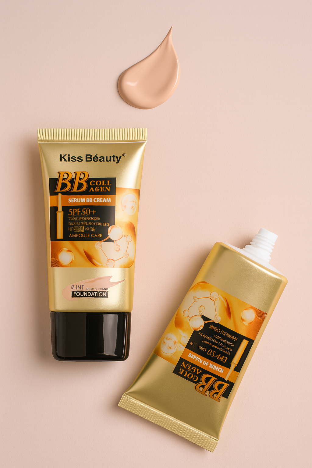 8 in 1 BB Collagen Foundation ? All-in-One Makeup &amp; Skincare with Whitening, Brightening, Moisturizing, Anti-Aging, UV Protection, Concealing &amp; Long-Lasting Coverage