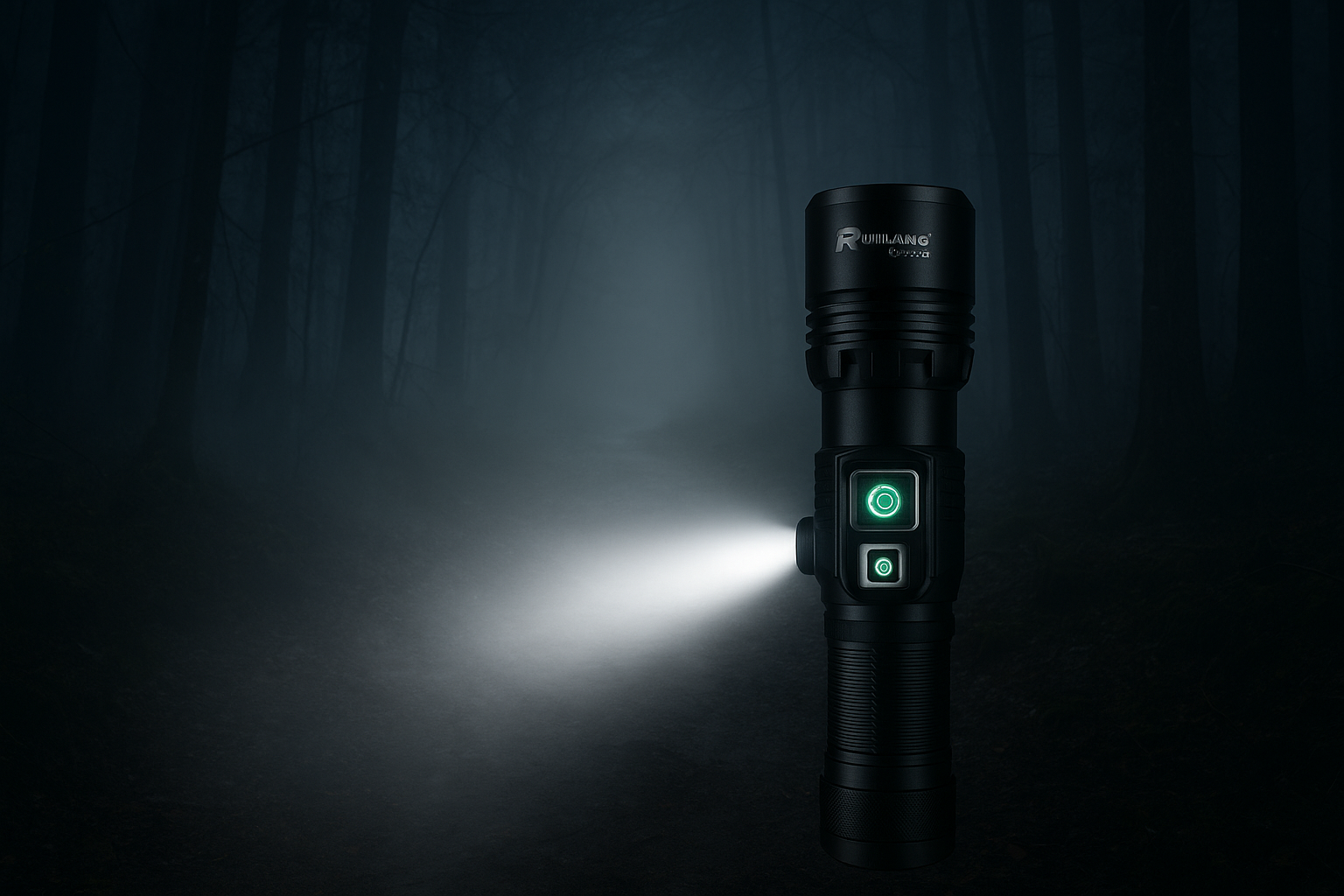 RL-2308 High-Power Rechargeable LED Flashlight ? Long Range, Durable &amp; Energy Efficient