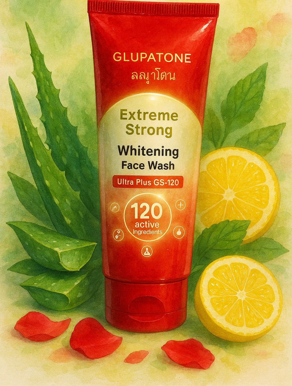 Glupatone Face Wash ? Brightening &amp; Cleansing Liquid Face Wash, 100ml
