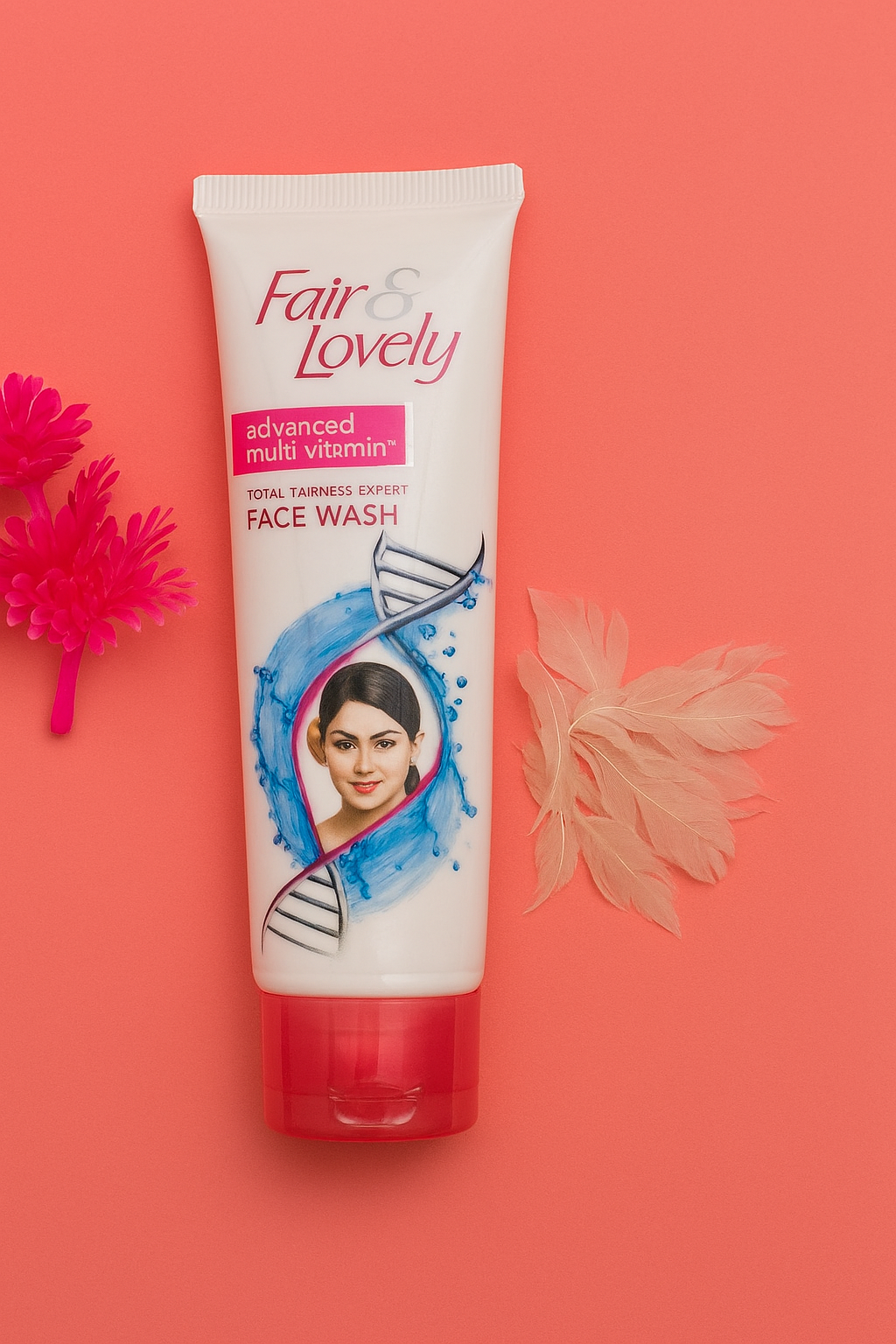 Fair &amp; Lovely Advanced Brightening Face Wash | Gentle Daily Cleansing Formula | Suitable for All Skin Types | Radiant &amp; Fresh Look (100ml)