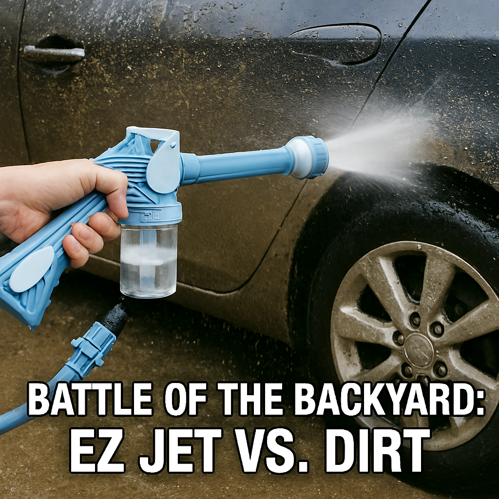 Jet Water Canon 8 In 1 Turbo Water Spray ? For Car &amp; Bike Washing, Gardening - Best Quality Water Spray ( Random Color )