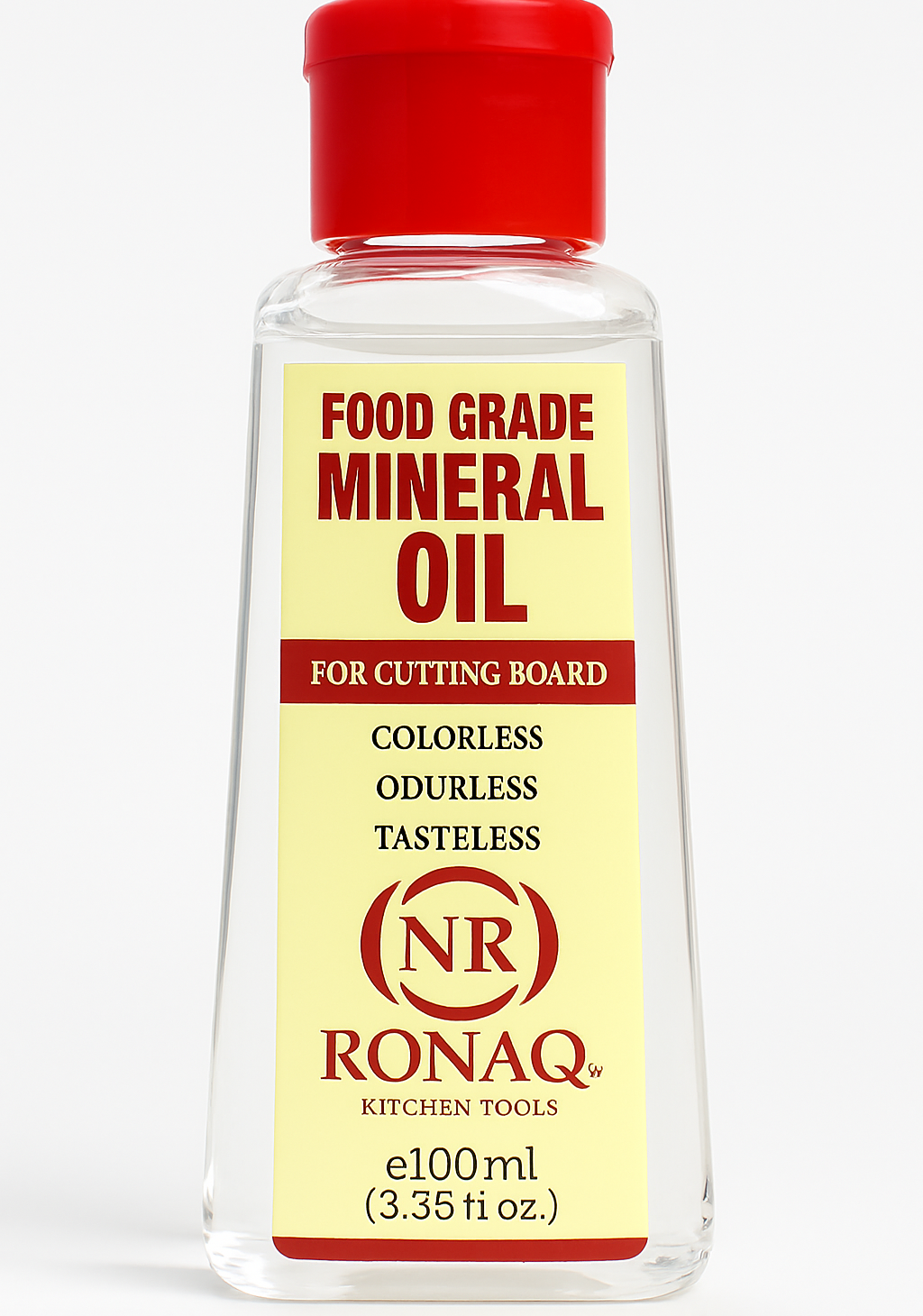 Wood Mineral Oil 100ml ? Food Grade, Odorless Oil for Chopping Boards, Butcher Blocks &amp; Utensils ? Protects &amp; Restores Wood