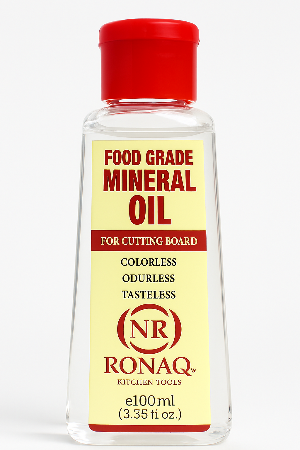 Wood Mineral Oil 100ml ? Food Grade, Odorless Oil for Chopping Boards, Butcher Blocks &amp; Utensils ? Protects &amp; Restores Wood