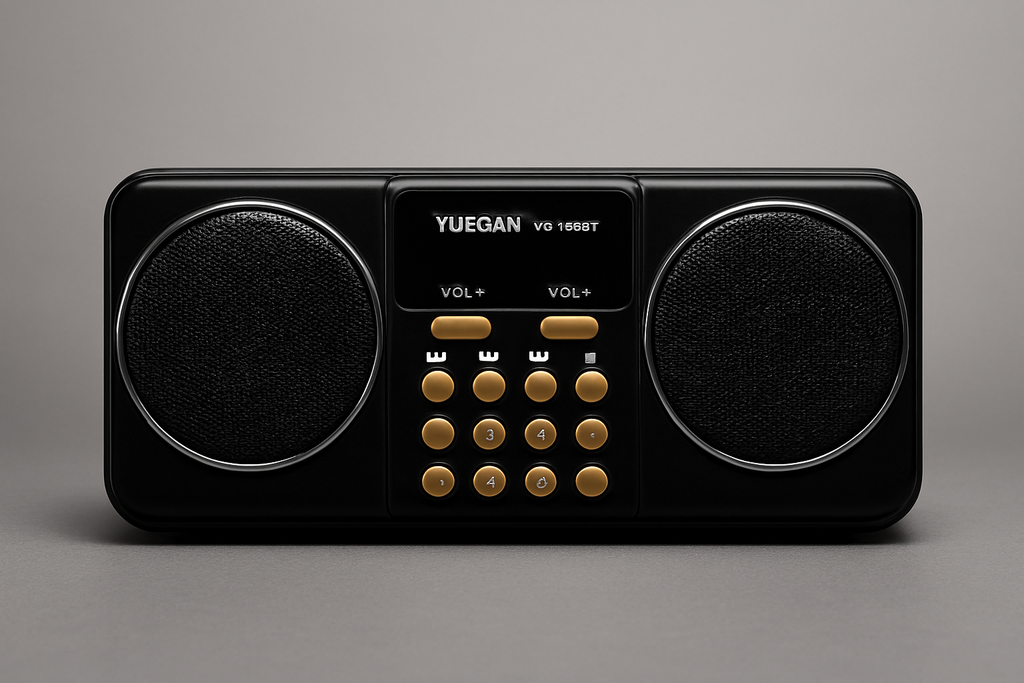 YUEGAN YG-1881BT Portable Digital Music Player with FM Radio, Bluetooth, USB &amp; TF