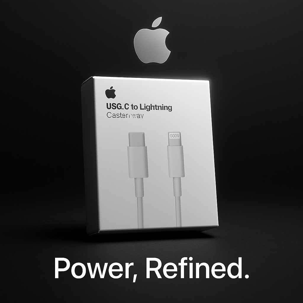 Type-C to iPhone Charging Cable ? 99% Original Quality with Apple Logo