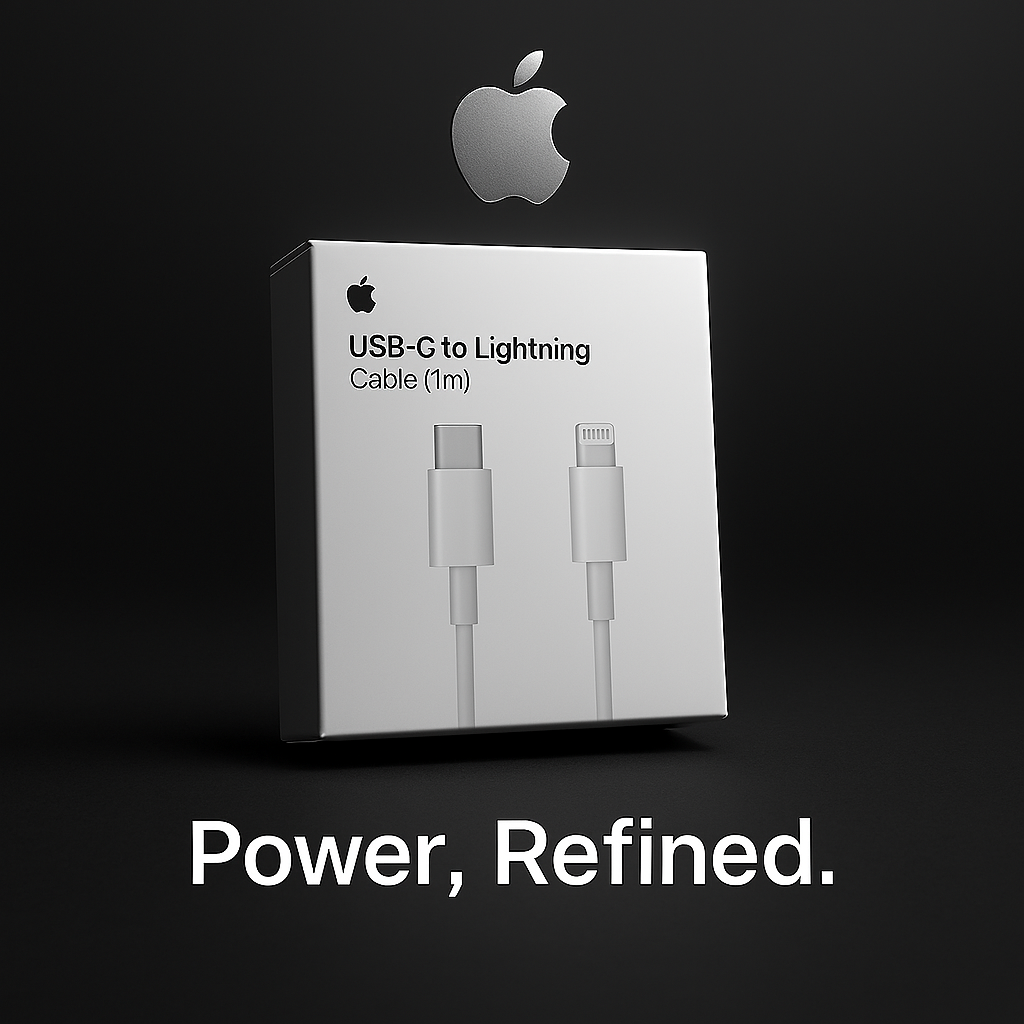 Type-C to iPhone Charging Cable ? 99% Original Quality with Apple Logo