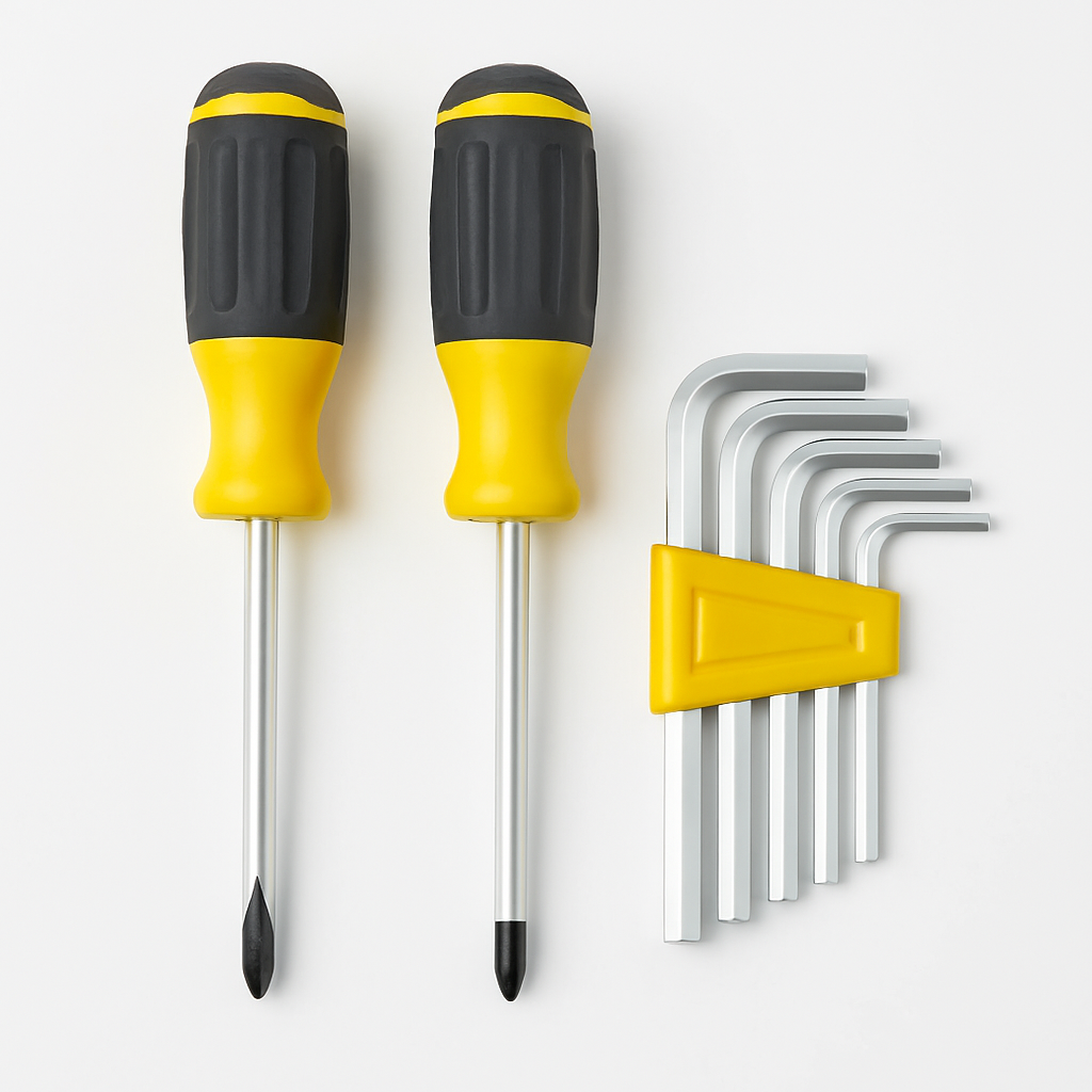 Tool Kit ? 2 Disassemblers &amp; 5 Allen Keys | Compact Hand Toolkit for DIY &amp; Repairs