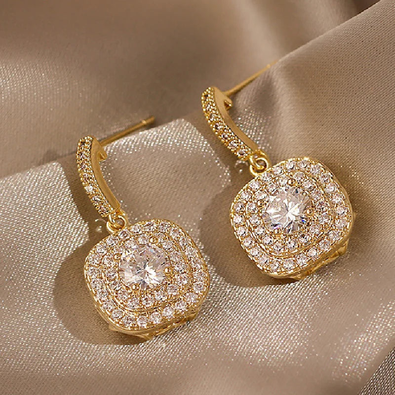 Crystal Earrings ? Sparkling Dangle Earrings for Party &amp; Everyday Wear - Earings For Girls ( PJT-990 )